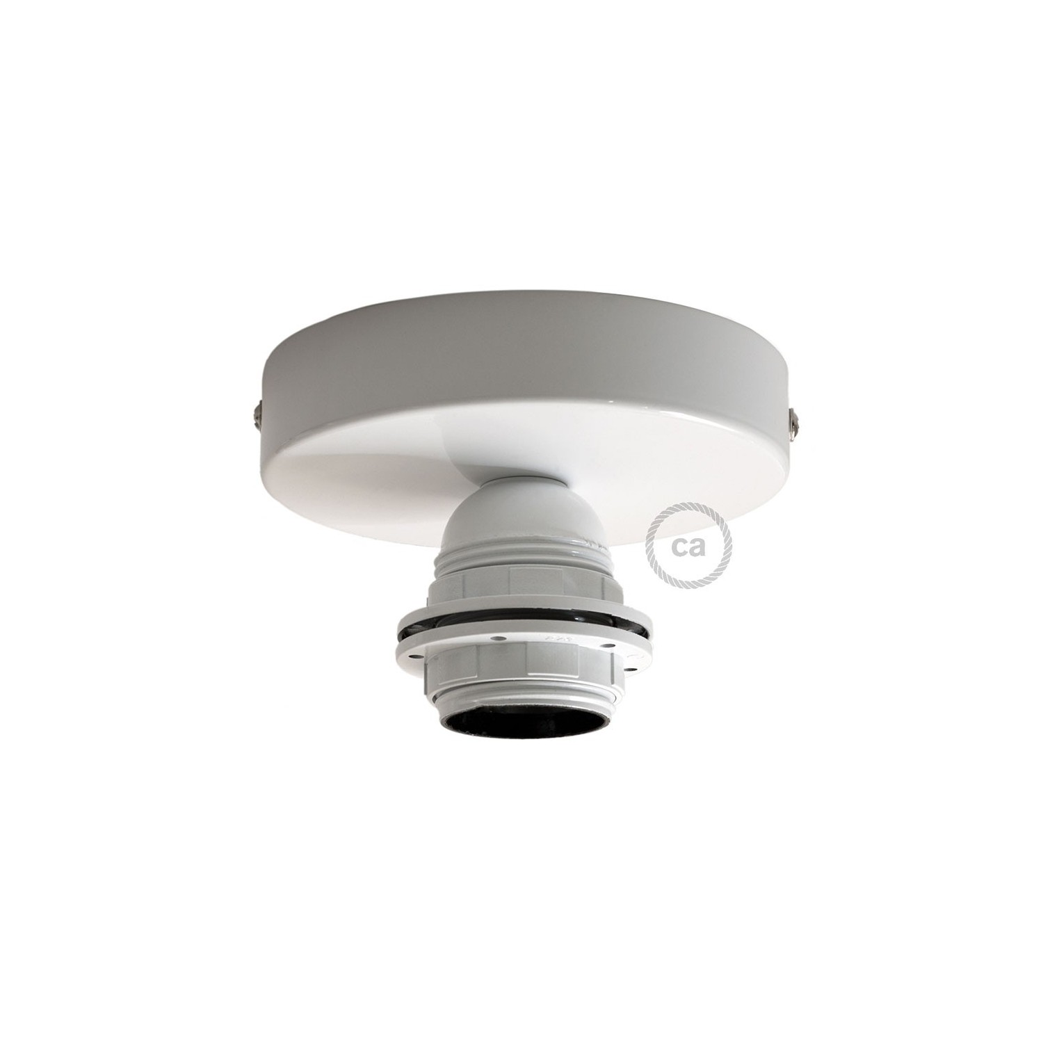 Fermaluce Metal with E26 threaded socket, the metal wall or ceiling light source