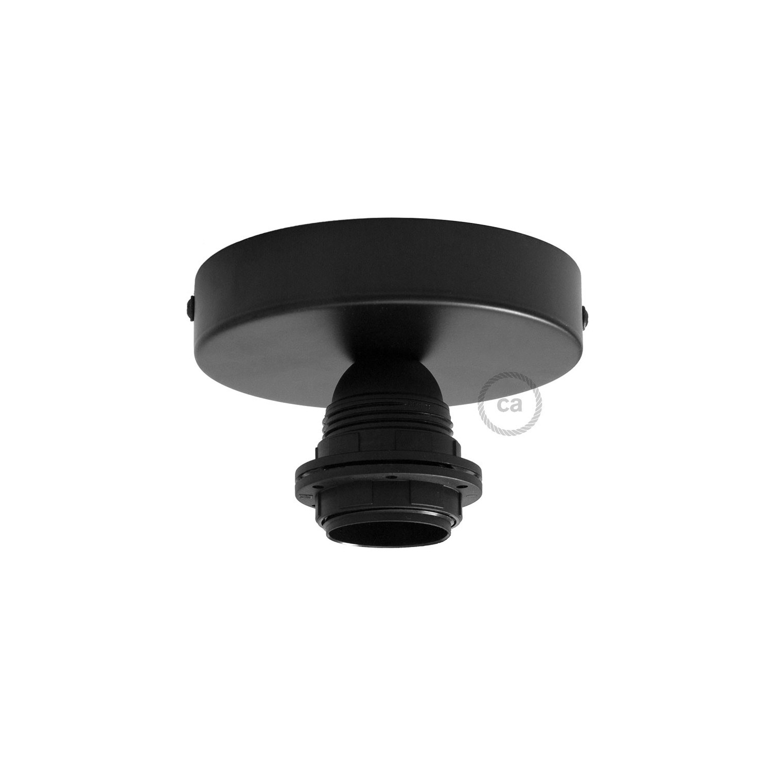 Fermaluce Metal with E26 threaded socket, the metal wall or ceiling light source