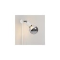 MAG-Y wall lamp with joint and metal dome bulb