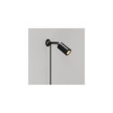 MAG-Y metal wall light with swivel joint and spotlight