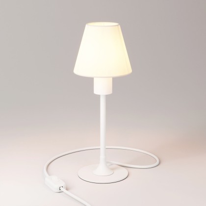 MAG-Y table lamp with canvas shade