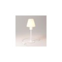 MAG-Y table lamp with canvas shade