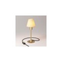 MAG-Y table lamp with canvas shade