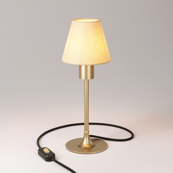 MAG-Y table lamp with canvas shade