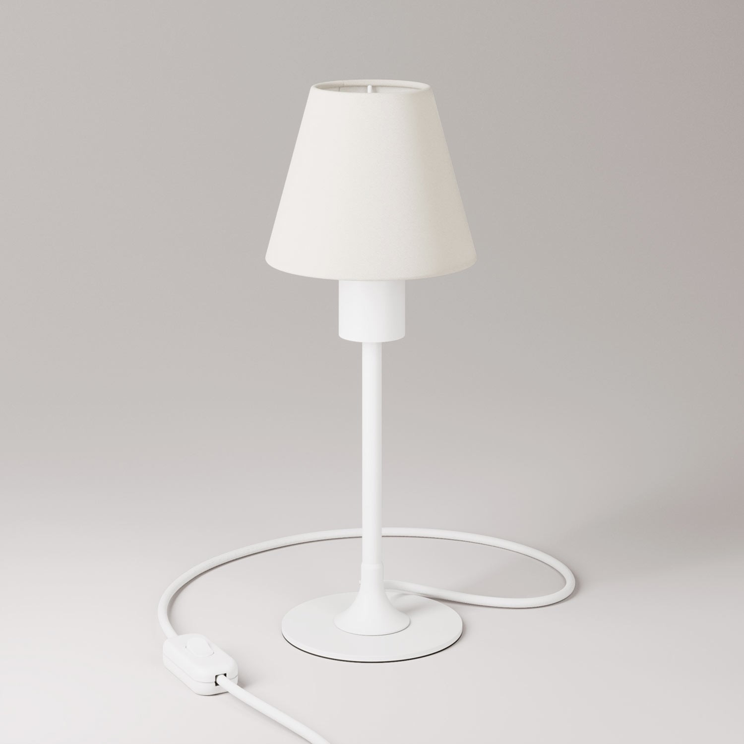 MAG-Y table lamp with canvas shade