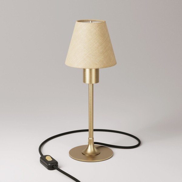 MAG-Y table lamp with canvas shade