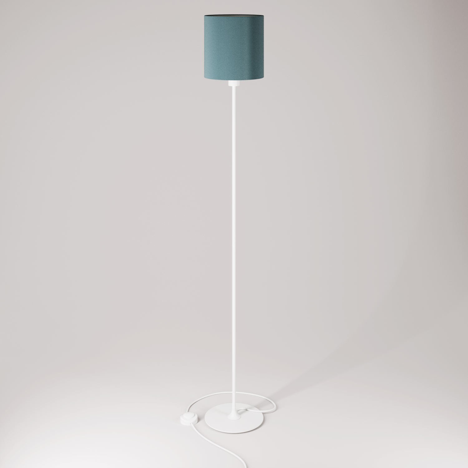 MAG-Y floor lamp with cylindrical M shade