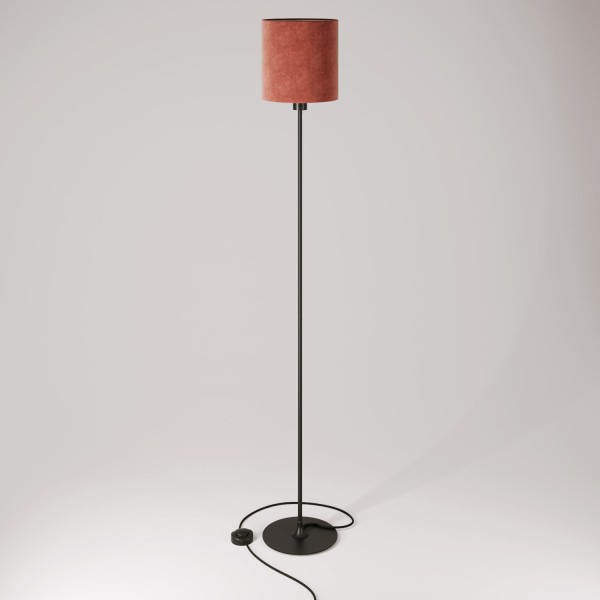 MAG-Y floor lamp with cylindrical M shade