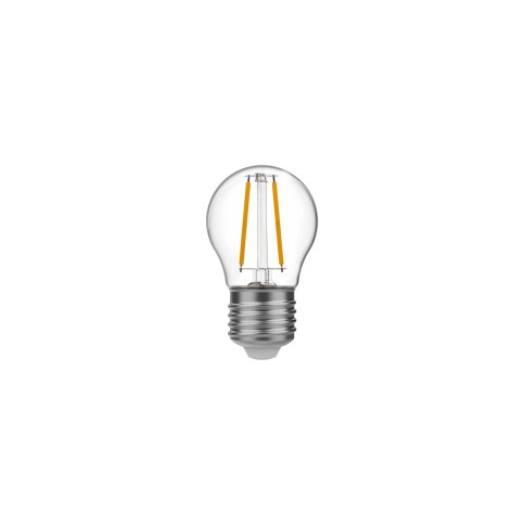 LED Light Bulb Clear Globe G14 2W 200Lm E26 2700K Dimmable - Clear 14