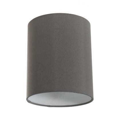 Cylinder Fabric Lamp Shade | 5.91 x 7.09 Inches | Italian Craftsmanship - Grey Arenal