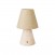 Portable and rechargeable Cabless11 lamp with Drop light bulb and lampshade