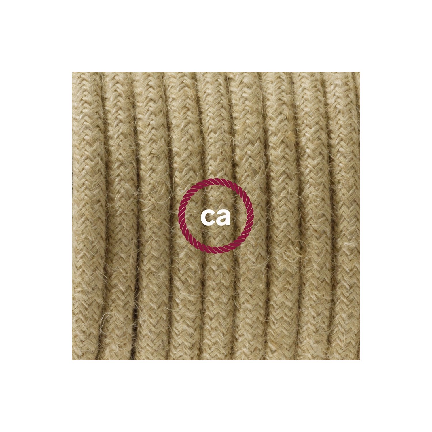 Plug-in Pendant with switch on socket | RN06 Jute