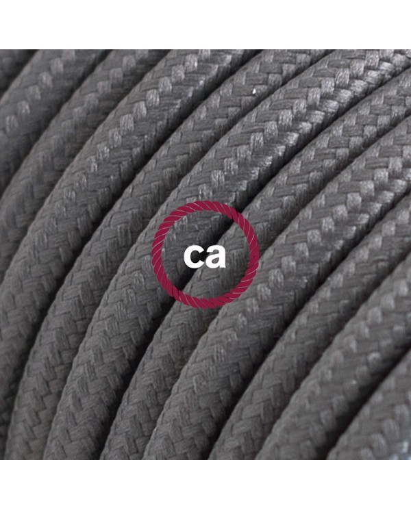 Cord-set - RM03 Gray Rayon Covered Round Cable