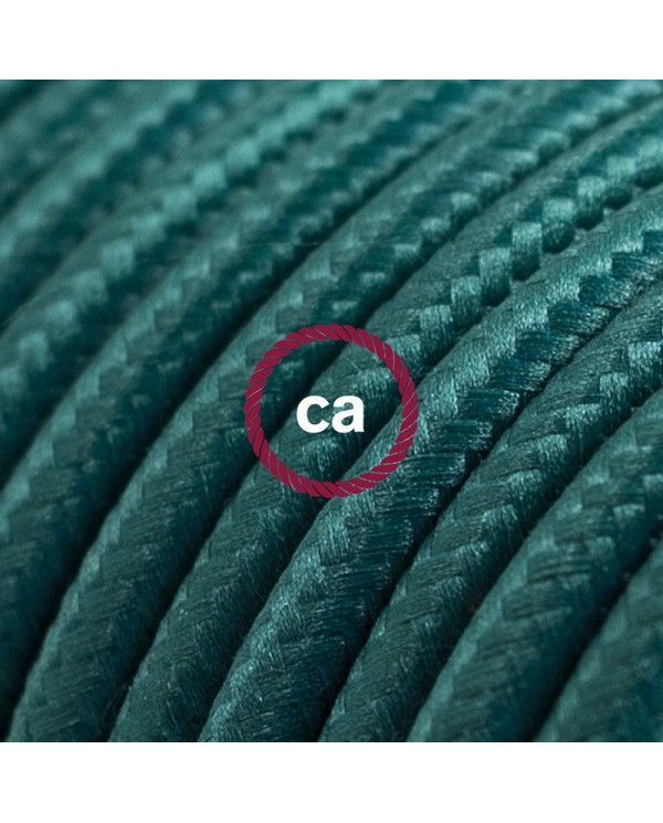 Cord-set - RM21 Emerald Rayon Covered Round Cable