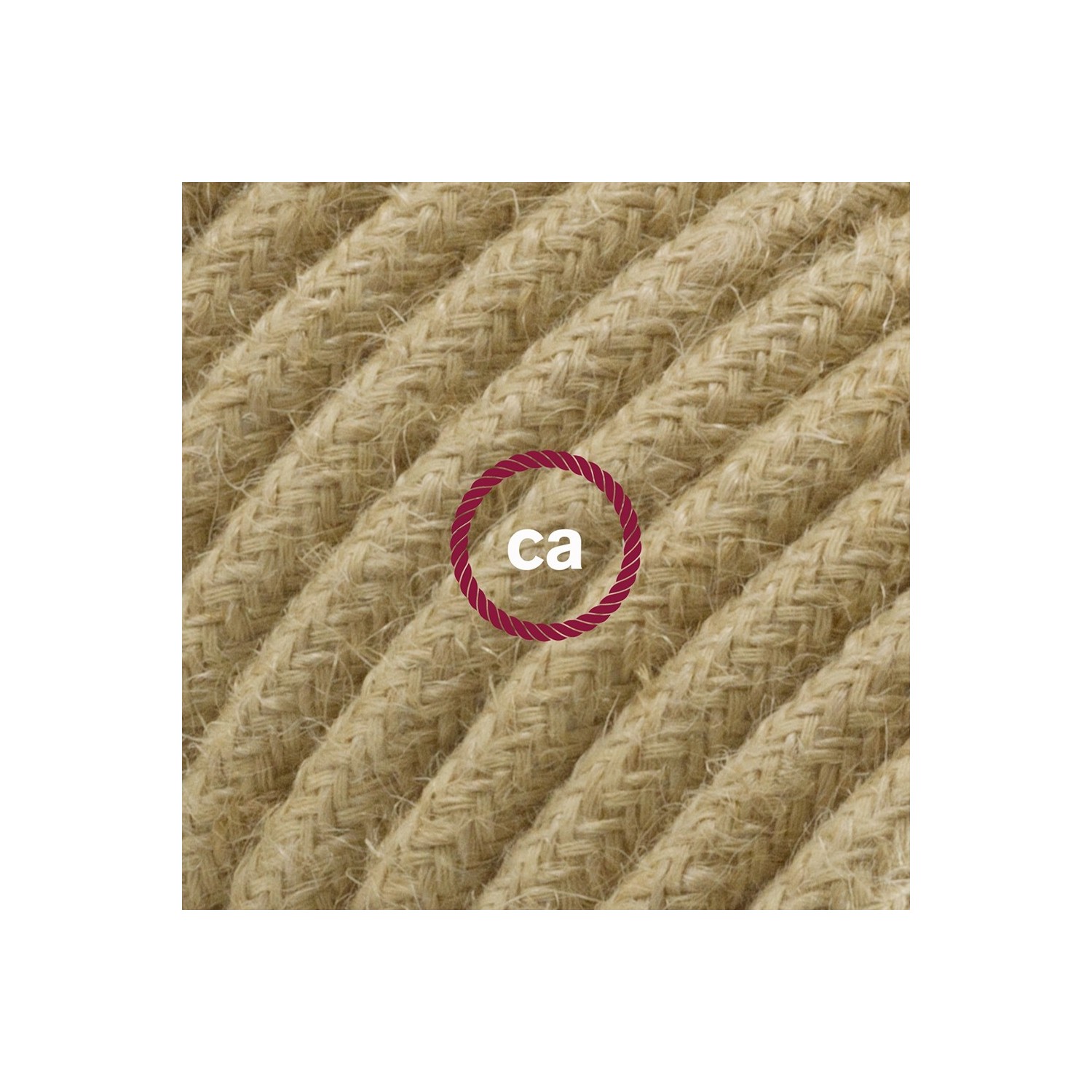 Cord-set - RN06 Jute Covered Round Cable