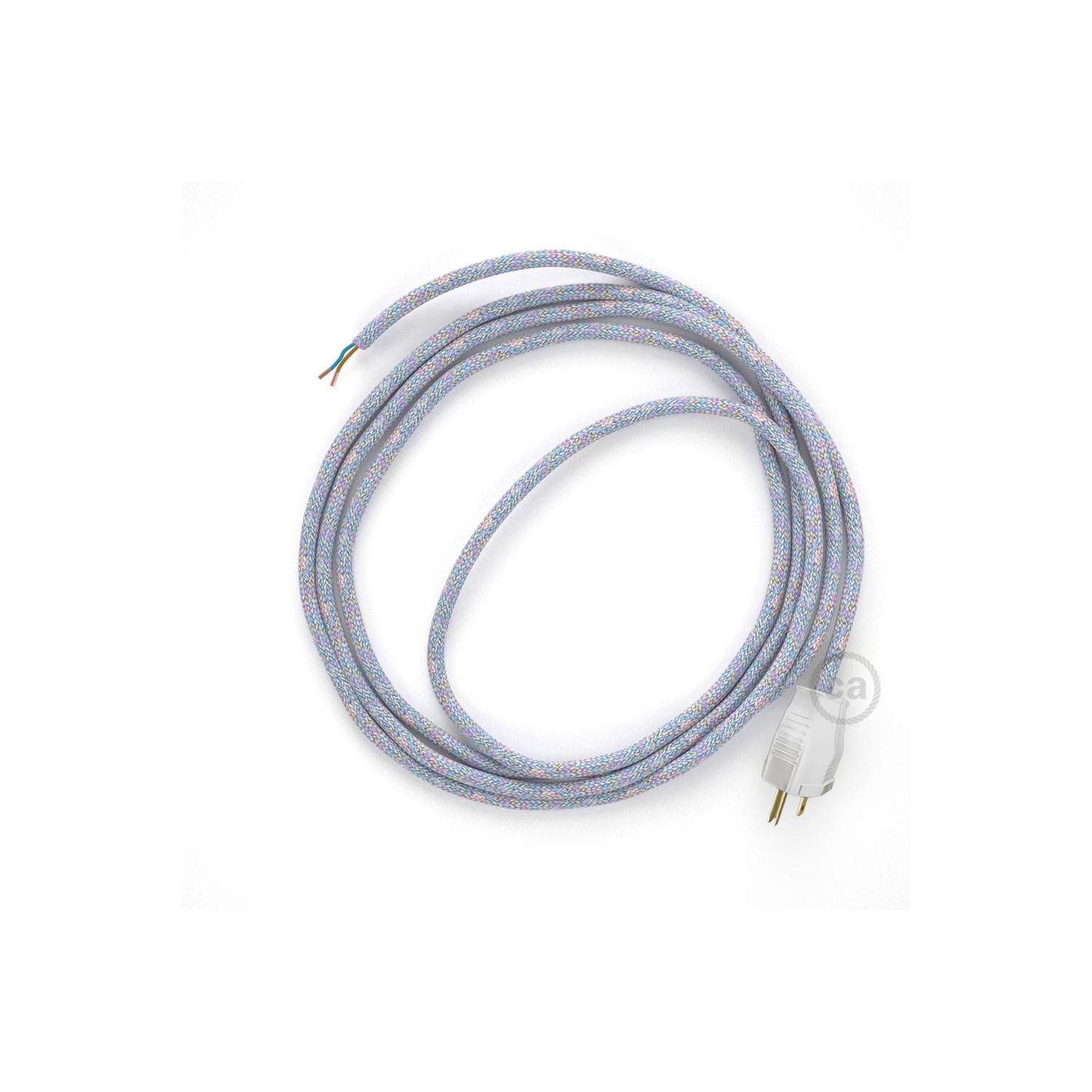 Cord-set - RX09 Lollipop Cotton Covered Round Cable