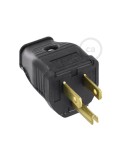 Black 3-prong Plug