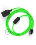 Plug-in Pendant with inline switch | RF06 Neon Green