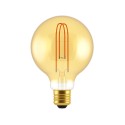 LED Light Bulb Amber Globe G30 5.5W 250Lm E26 2000K Dimmable - G30 Globe