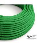 Green Glitter covered Round electric cable - RL06