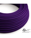 Violet Rayon covered Round electric cable - RM14