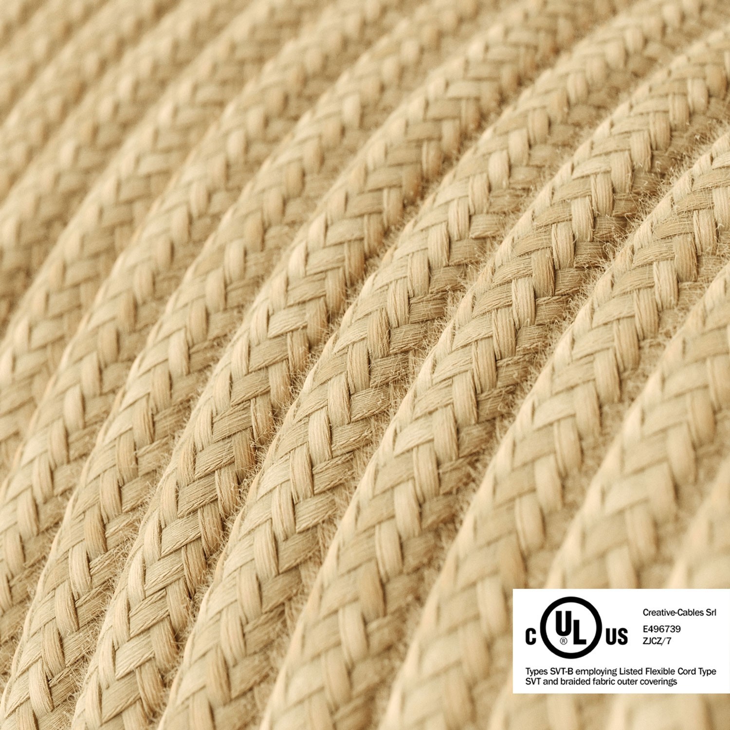 Jute covered Round electric cable - RN06