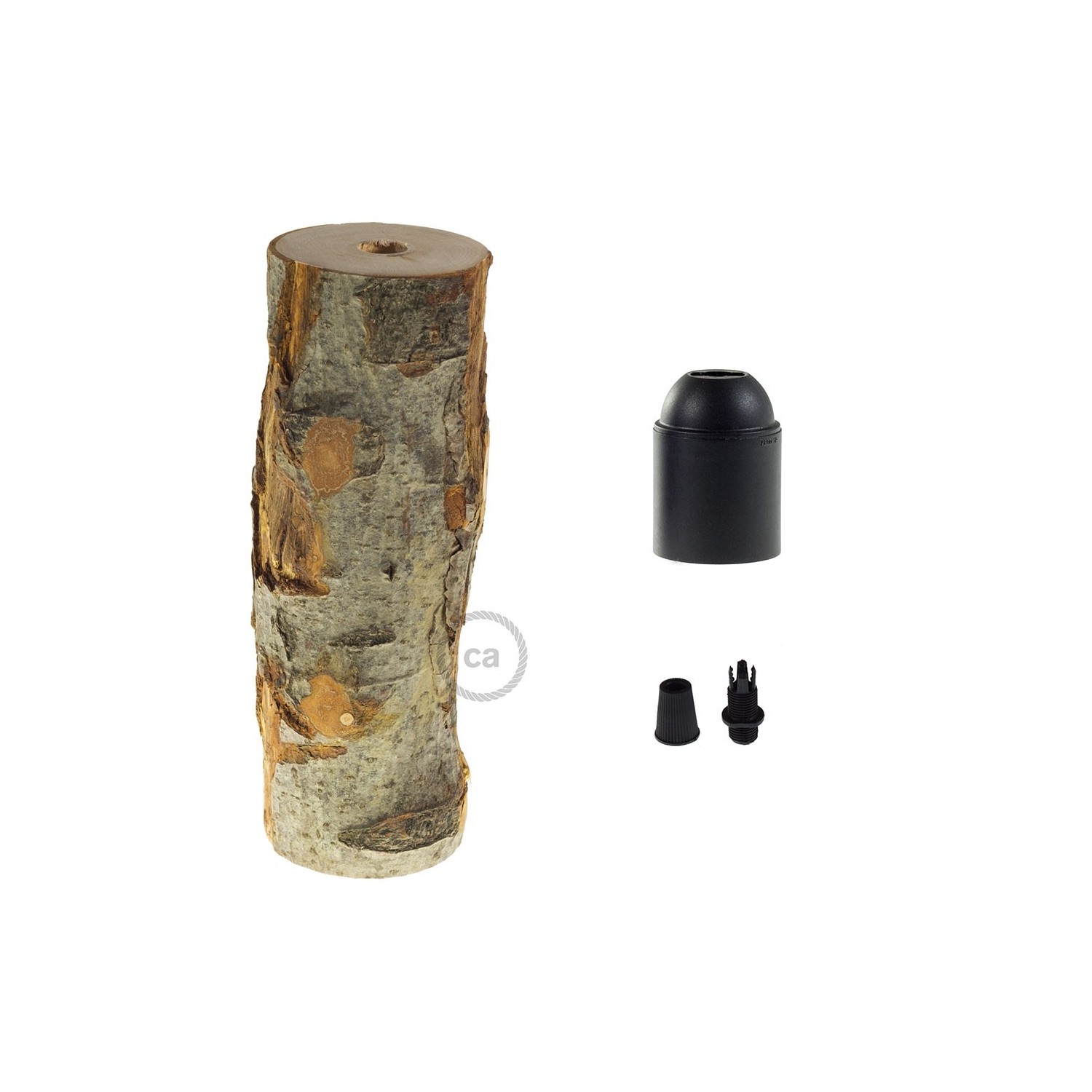 Tall Log Light Socket Kit - E26