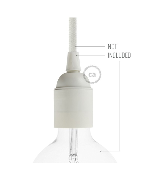 Smooth Sided Thermoplastic light bulb socket - E26