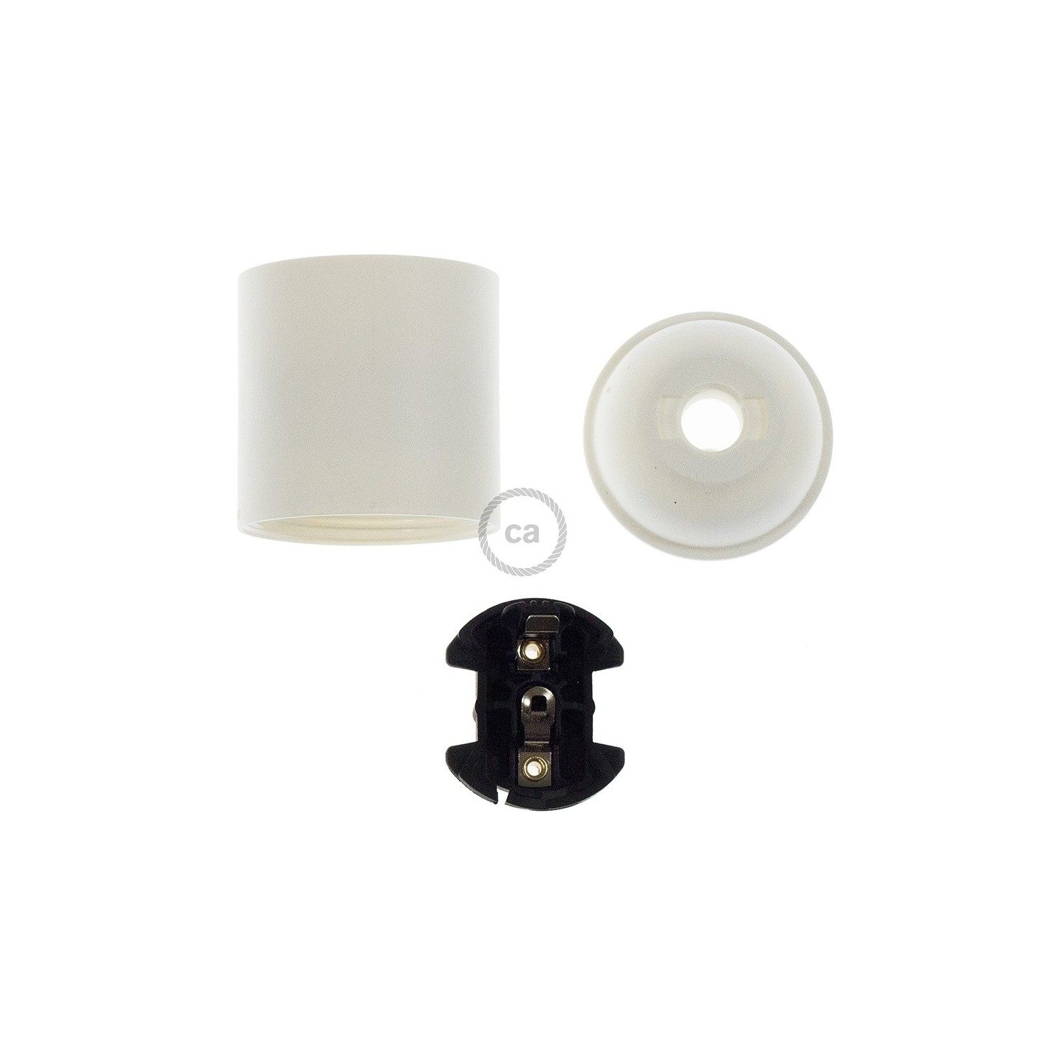 Smooth Sided Thermoplastic light bulb socket - E26