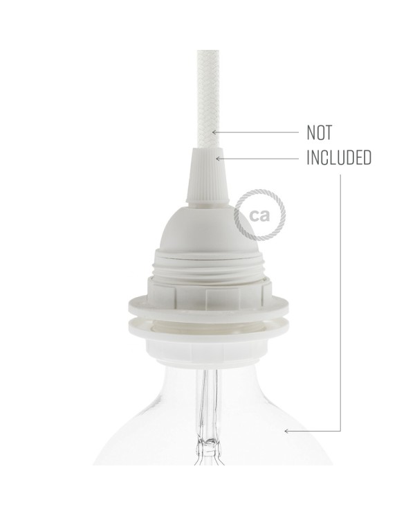 Double Ferrule Thermoplastic light bulb socket - E26