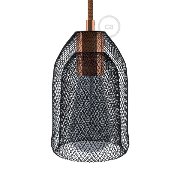 Ghostbell Wire Mesh Pendant Shade | Socket Cover | Industrial Style