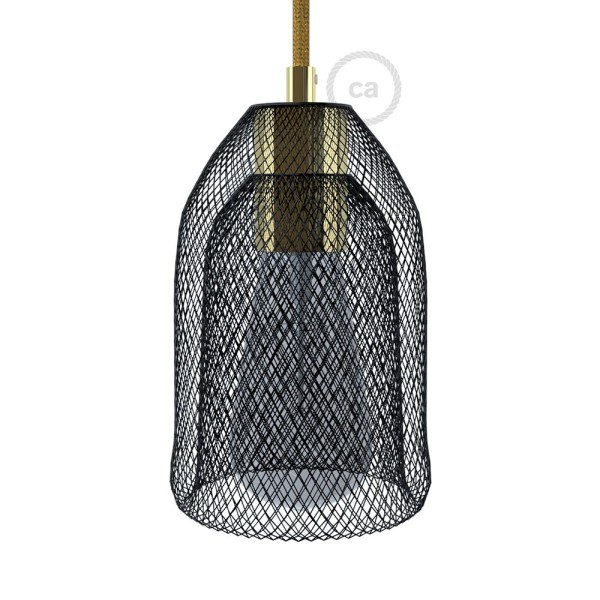 Ghostbell Wire Mesh Pendant Shade | Socket Cover | Industrial Style