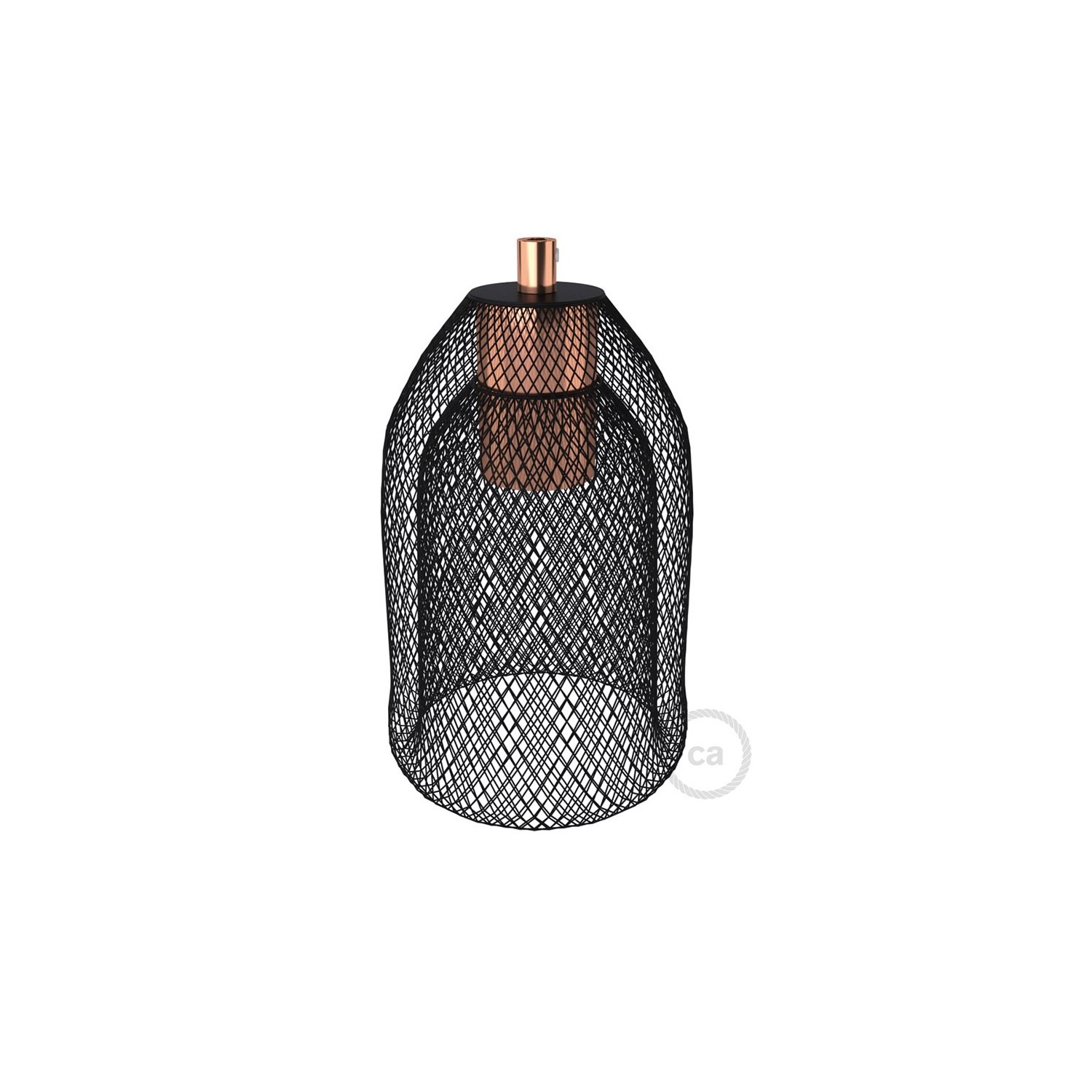 Ghostbell Wire Mesh Pendant Shade | Socket Cover | Industrial Style