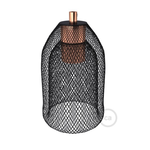 Ghostbell Wire Mesh Pendant Shade | Socket Cover | Industrial Style