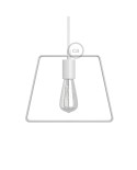 Metal Duedì Base Pendant Shade | Modern Look | E26 Socket