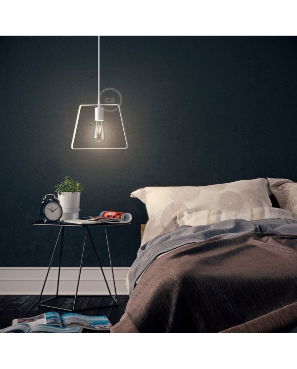 Metal Duedì Base Pendant Shade | Modern Look | E26 Socket