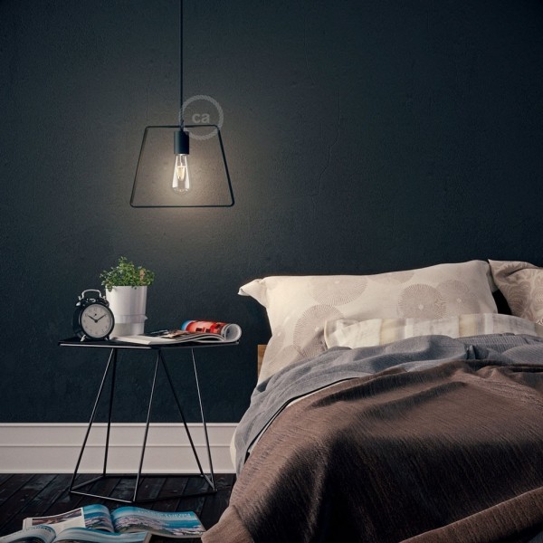 Metal Duedì Base Pendant Shade | Modern Look | E26 Socket