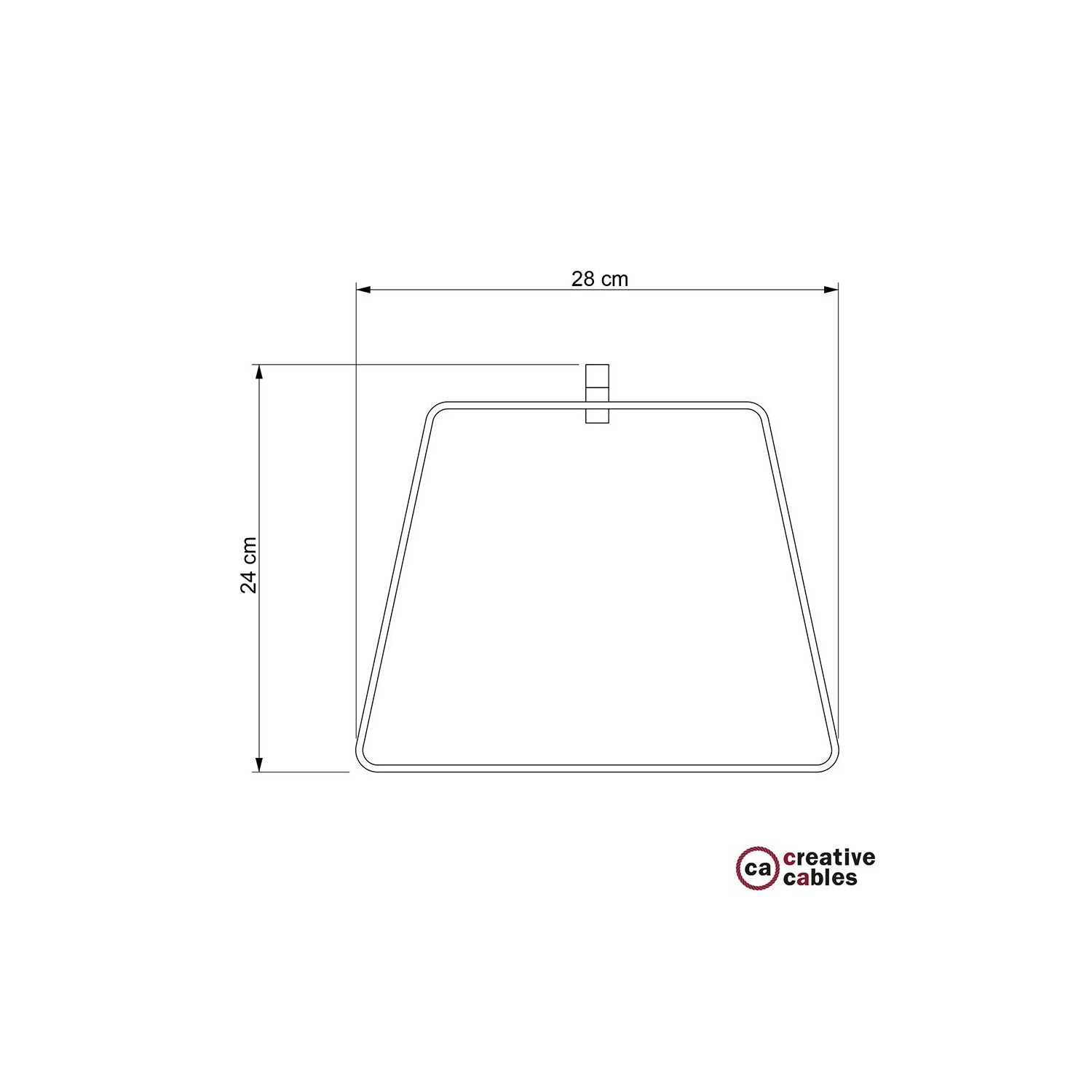 Metal Duedì Base Pendant Shade | Modern Look | E26 Socket