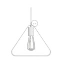 Metal Duedì Apex Pendant Shade | Metal Socket Cover & E26 Socket