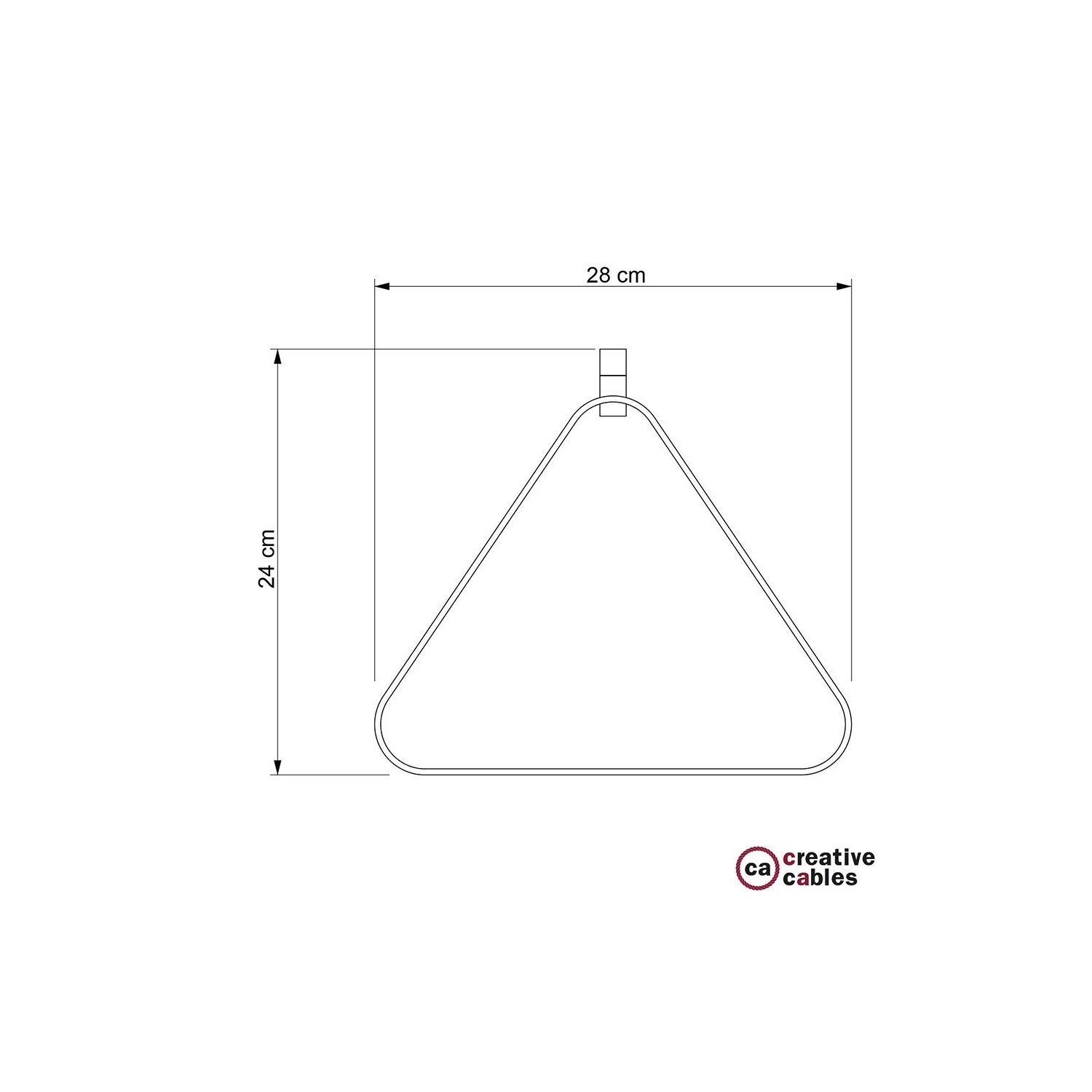 Metal Duedì Apex Pendant Shade | Metal Socket Cover & E26 Socket