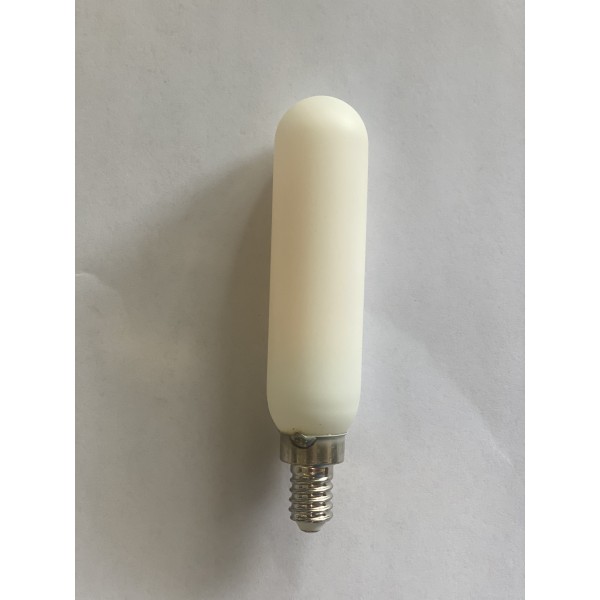 TUBE 25W - Matte White Dimmable E12 Light Bulb