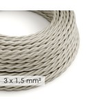 Extension Cord - Twisted Ivory Rayon TM00 - 15/3 AWG