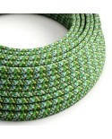 Pixel Green covered Round electric cable 3x18 AWG - RX05