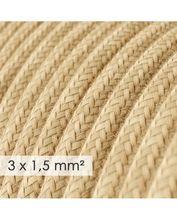 Extension Cord - Round Jute RN06 - 15/3 AWG