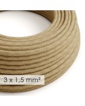 Extension Cord - Round Jute RN06 - 15/3 AWG