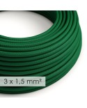 Extension Cord - Round Emerald Rayon RM21 - 15/3 AWG