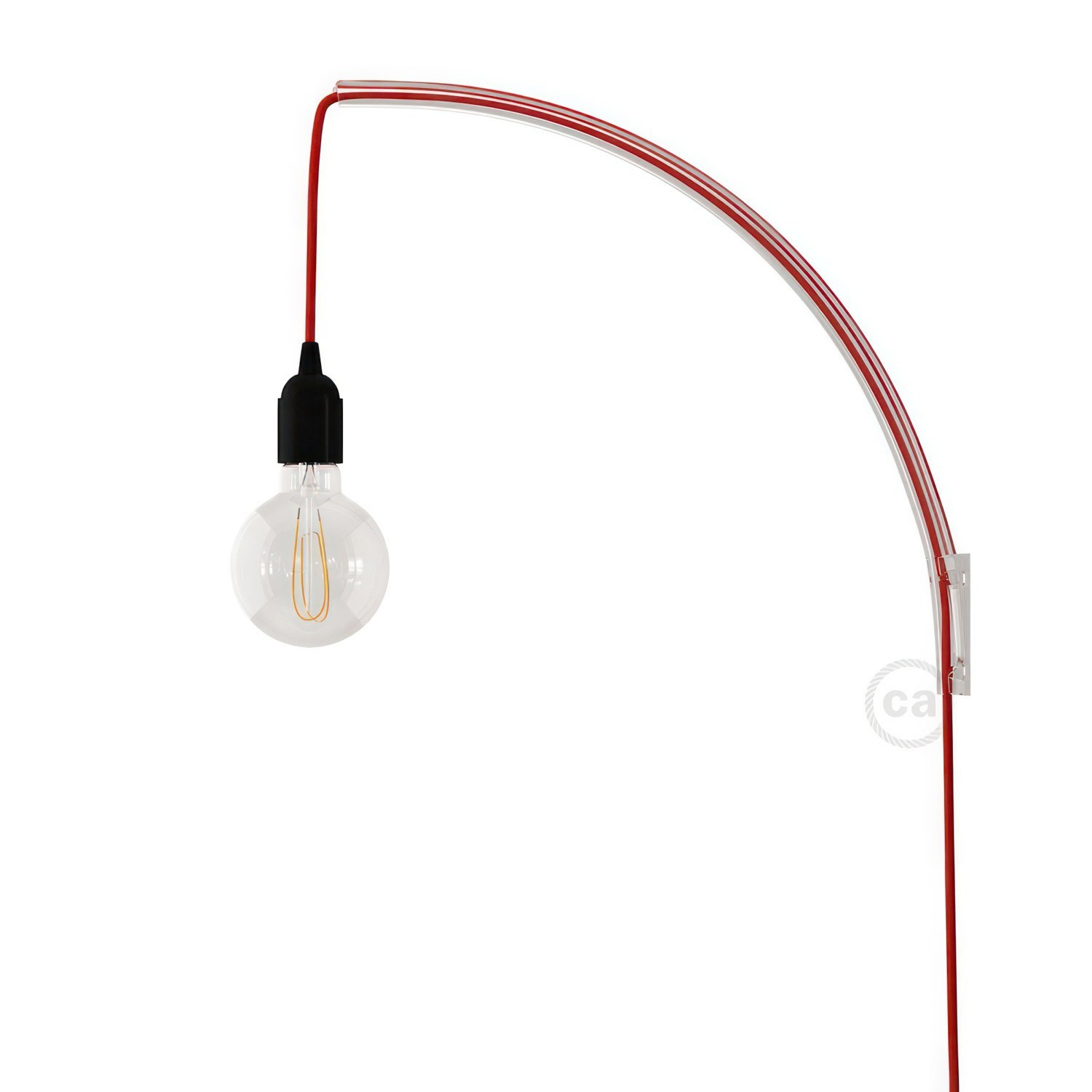 Archet(To), transparent wall mount for pendant lighting