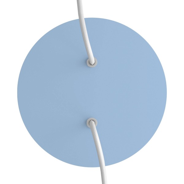 2 Holes - LARGE Round Ceiling Canopy Kit - Rose One System