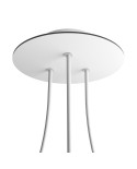 3 Holes - LARGE Round Ceiling Canopy Kit - Rose One System