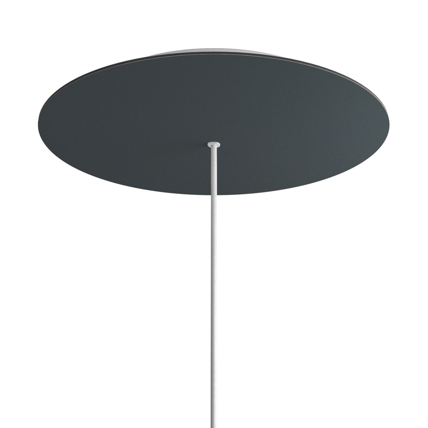 1 Hole - EXTRA LARGE Round Ceiling Canopy Kit - Rose One System